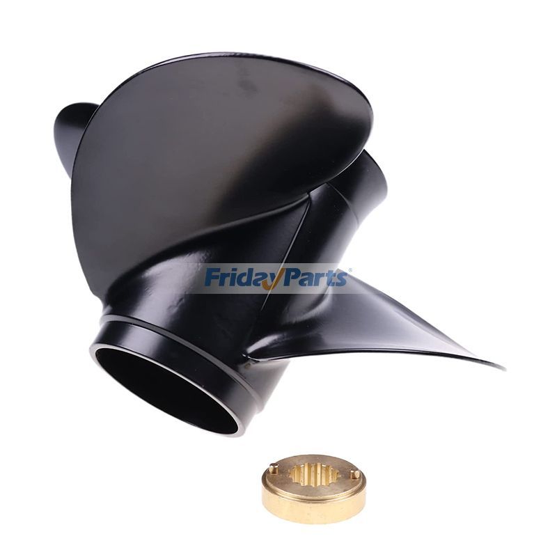 Hélice 13T RH 10 5/8 x 12 48-73134A45 pour moteurs de bateaux Mercury 25-70 CVpourPour Mercury