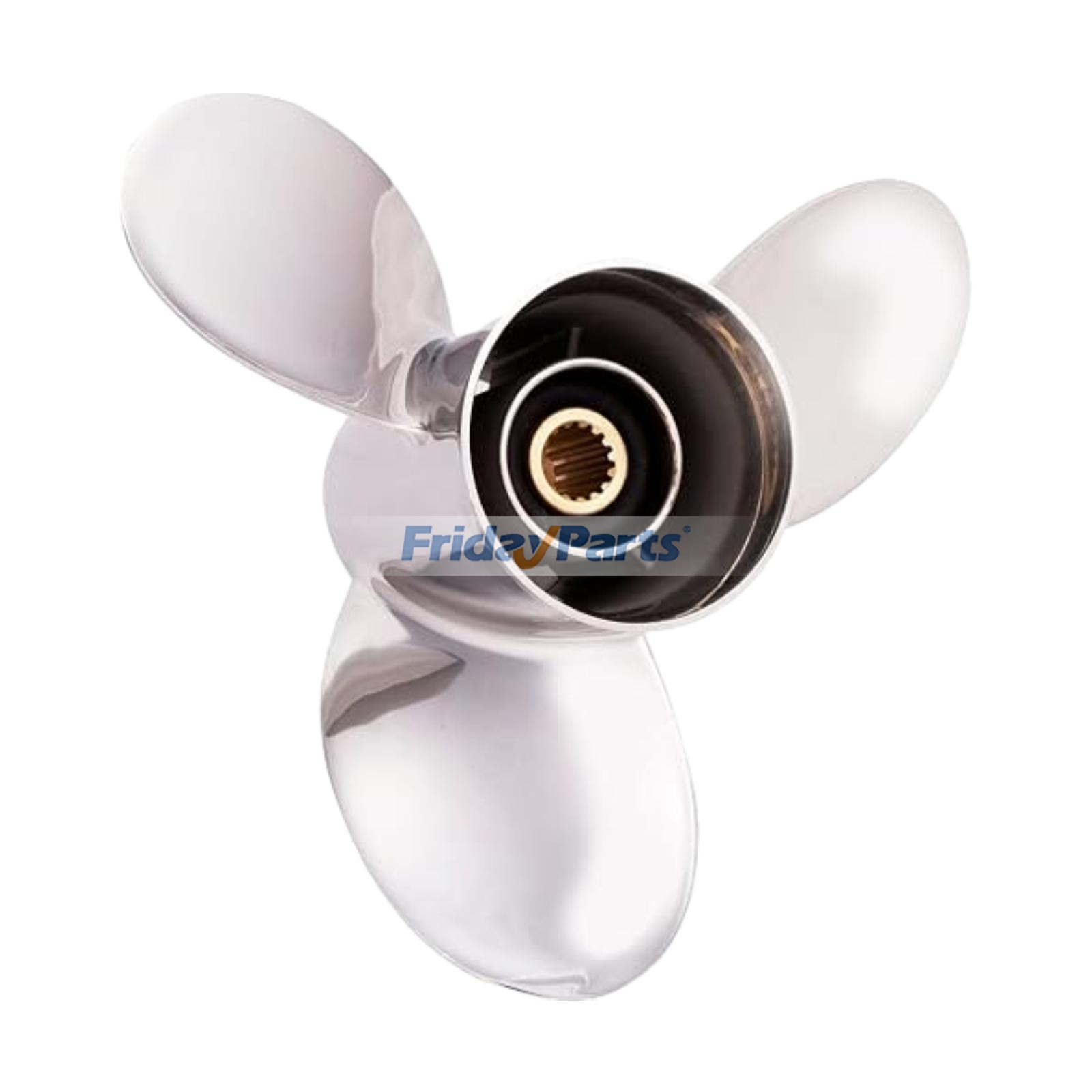 RH 13 1/4x17 15-Teeth Boat Propeller 3421-133-17 for Yamaha Outboard Motor T50 T60 F70 F75 F80 F90 F100 F115