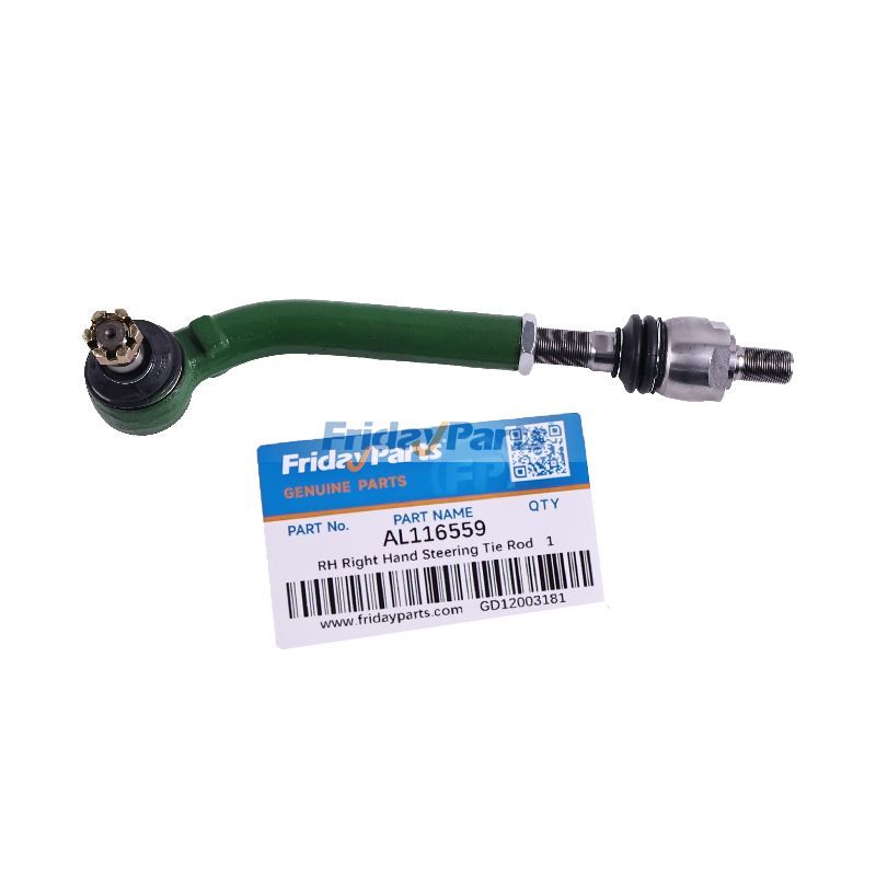 RH Right Hand Steering Tie Rod AL116559 for John Deere Tractor 6120 6210 6300 6310 6320 6400 6410 6420 6415 6506 6510 6520