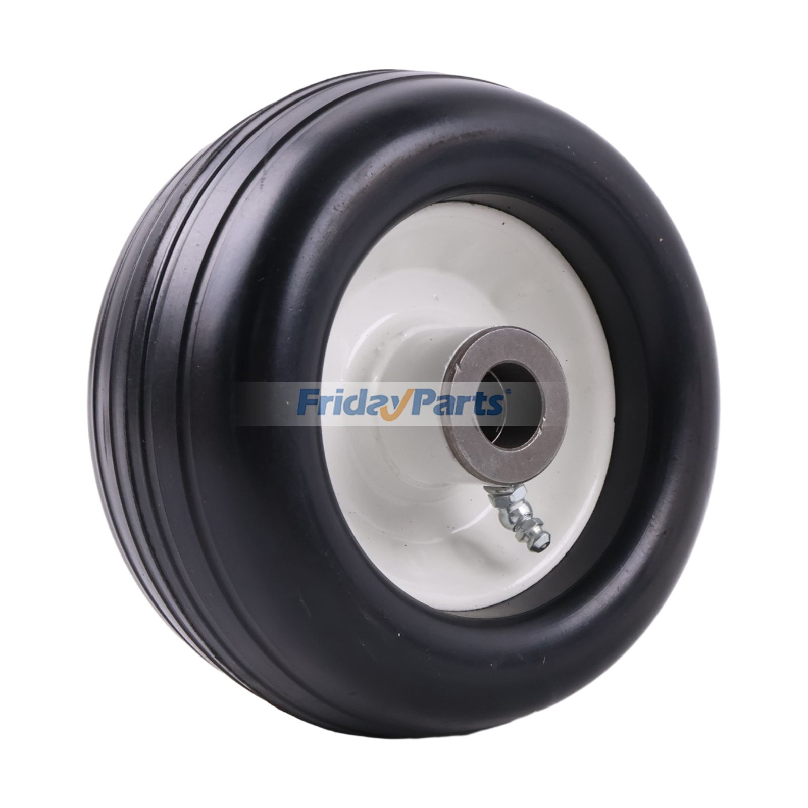 Rippenprofil 3" Zentrierte Nabe 6 1/4 x 3" Lenkrolle Stahlradbaugruppe 734-3195 für Cub Cadet MTD Toro Rasenmäher