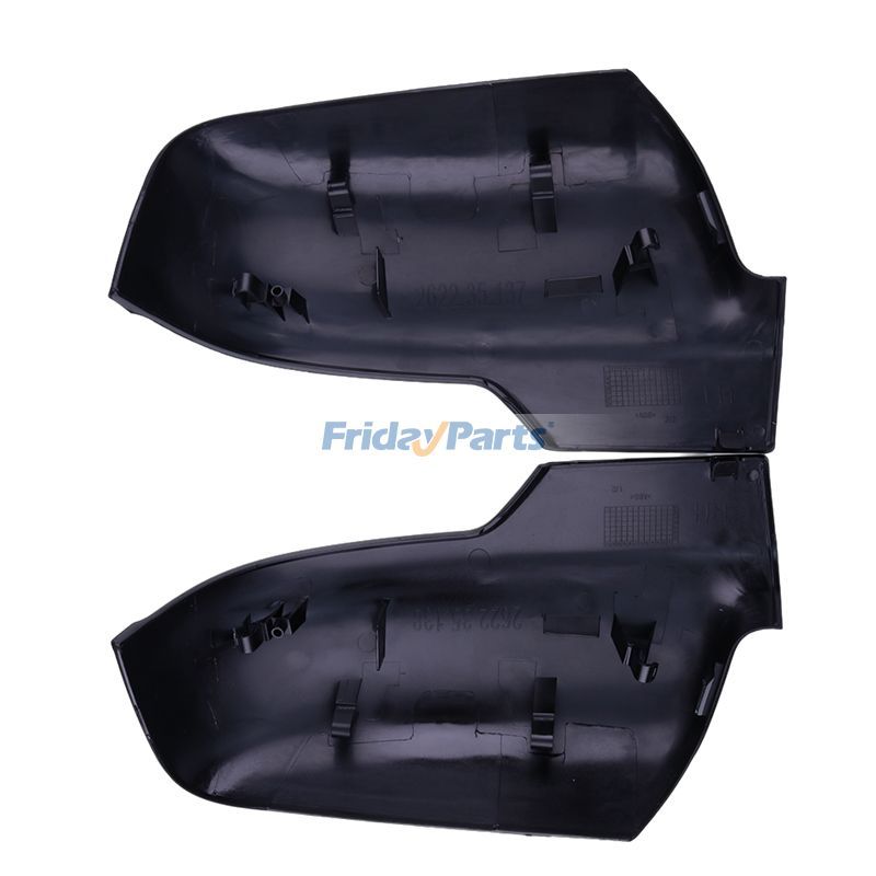 他ブランド用用右 6RP44KXJAA & 左 6RP45KXJAA グロスブラック サイドドアミラーカバーキャップ 19-22 Ram 1500 Big Horn用