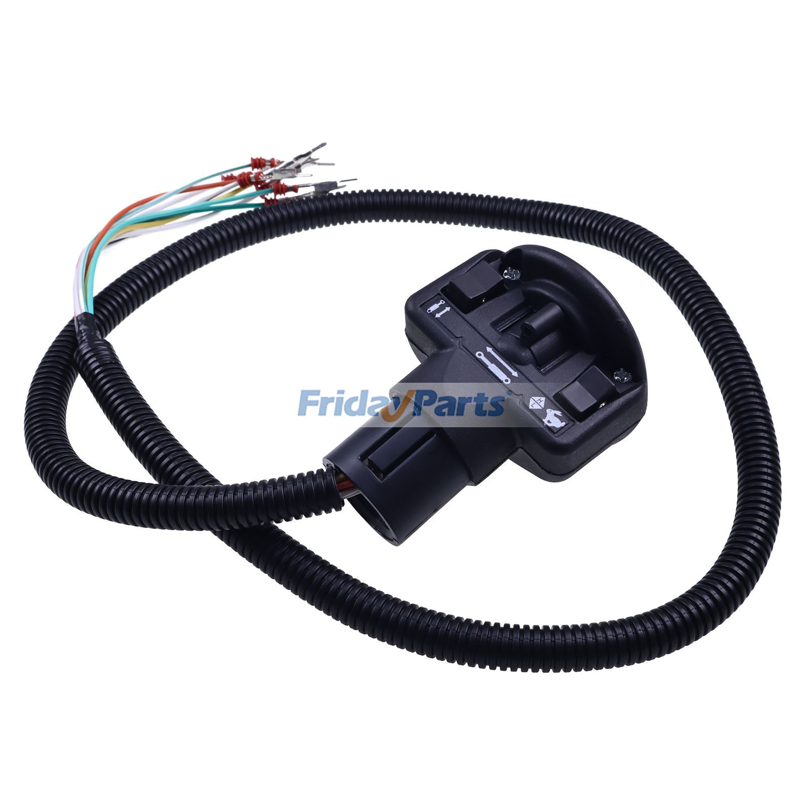 Poignée de commutateur auxiliaire droite à quatre boutons 6680418 pour Bobcat 751 753 763 773 863 864 S510 S630 S205 T140 T180