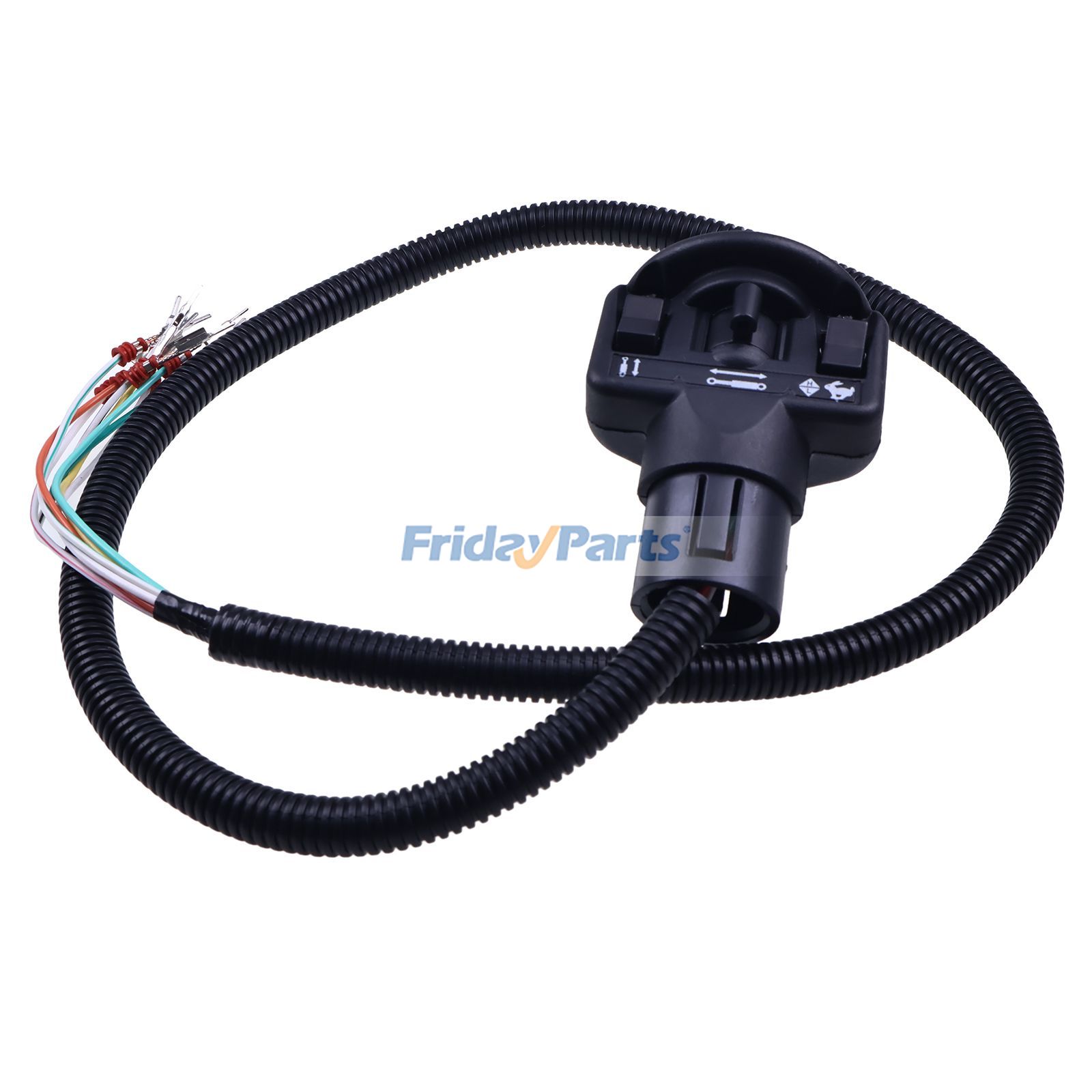 Right Auxiliary Four Switch Handle for Loader