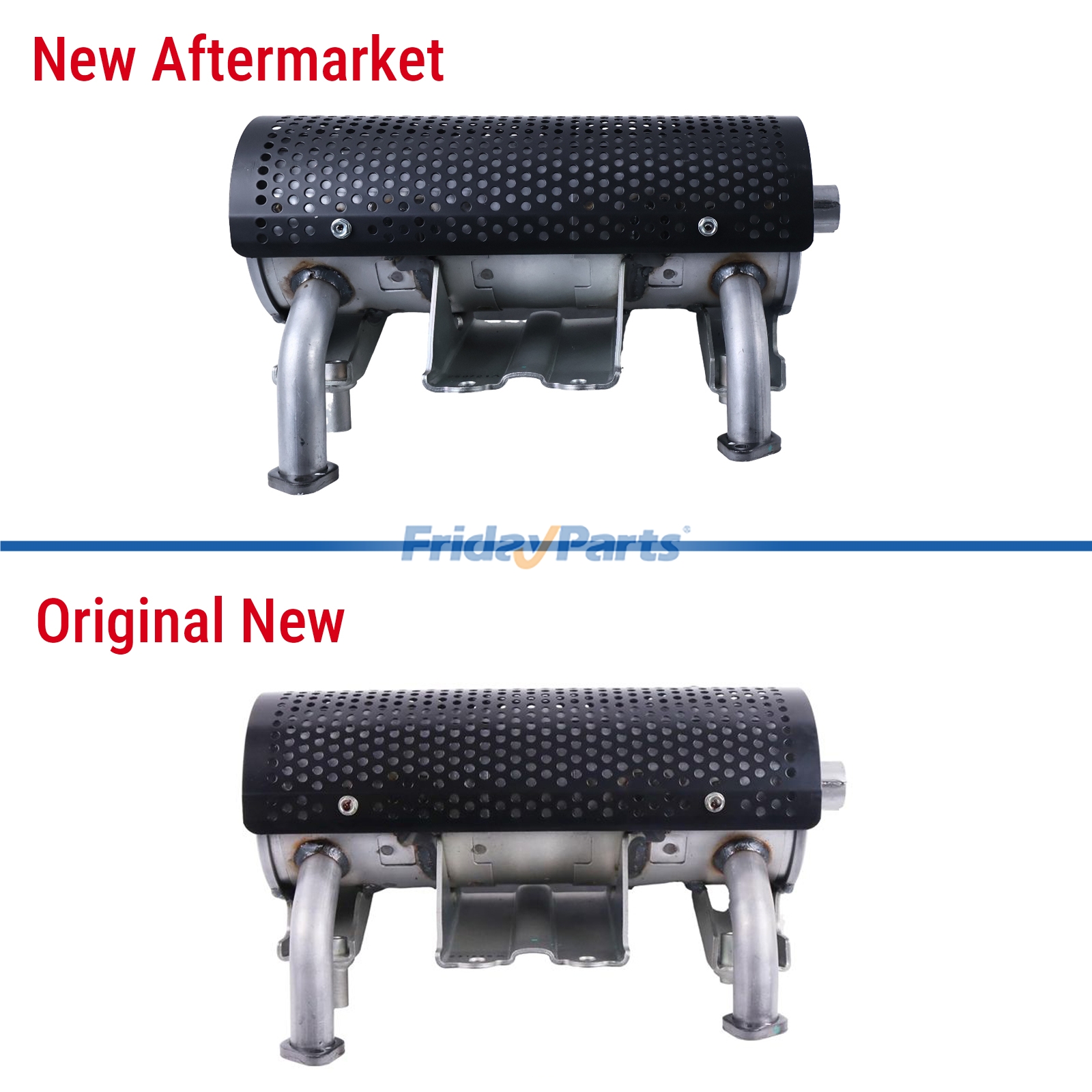 Exhaust Muffler Assembly with Mounting Bracket for Engine