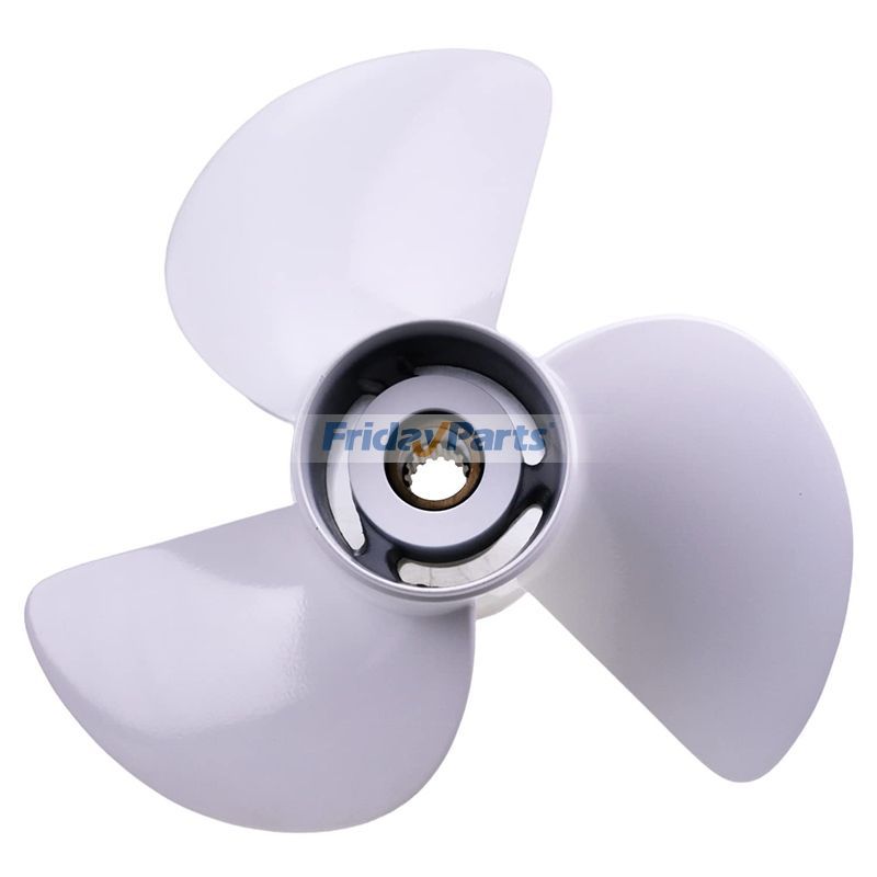 ボートマン船外機プロペラ137/8x21ステンレス製フィットジョンソンエヴィンルードボートエンジン90-140 HP 3枚刃15スプライン歯RH : 船外プロペラ 3ブレード ステンレス鋼のプロペラ ボート