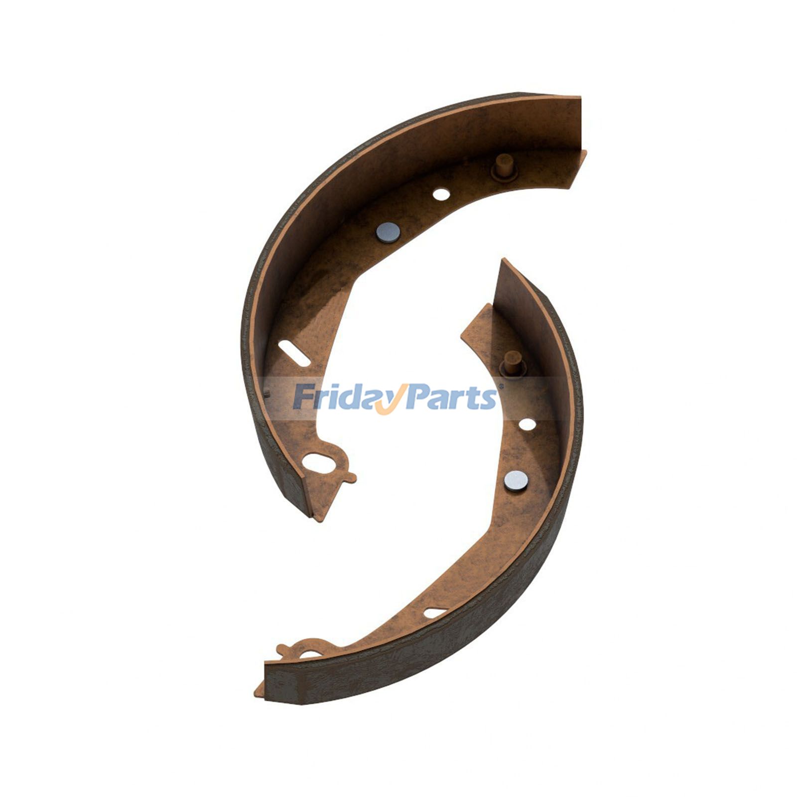 Right & Left Brake Shoe Set 316414 for Hyster Forklift E50XL S50XL H50XL H60XL