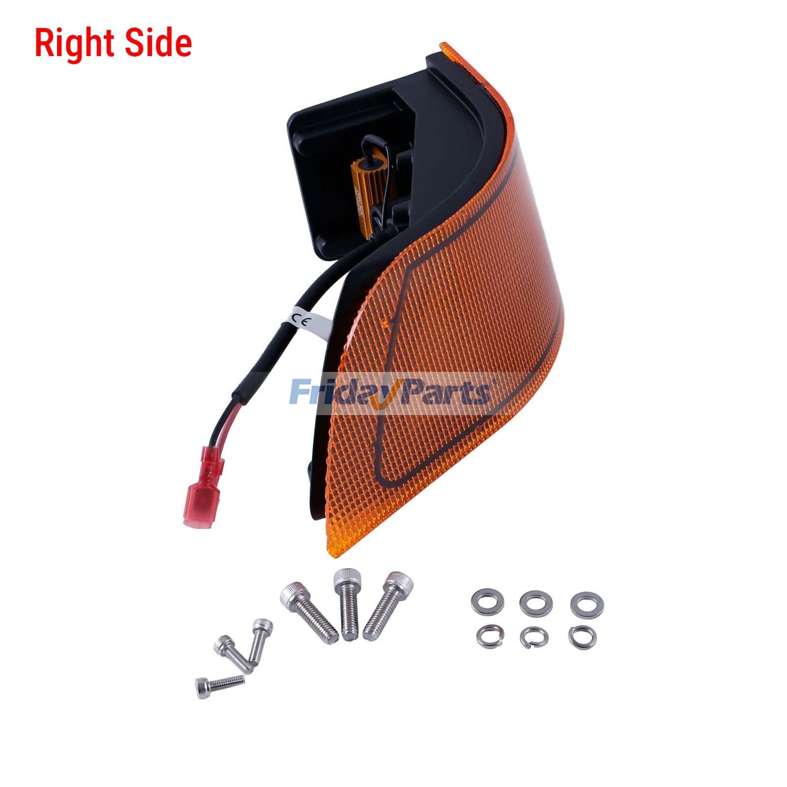 FridayParts LED Warning Taillight
