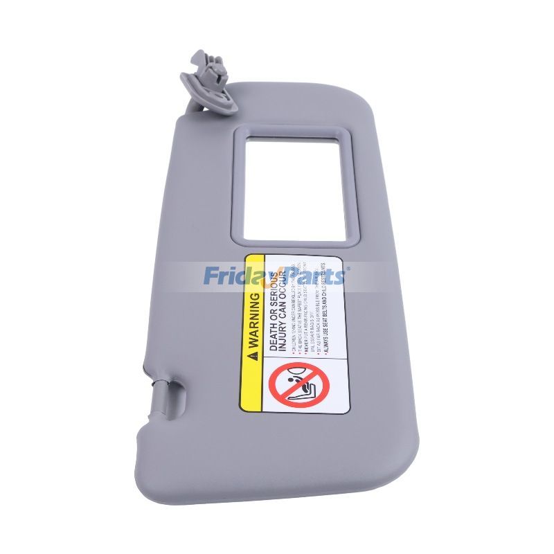 Graue Sonnenblende für die rechte BeifahrerseiteFür HYUNDAI