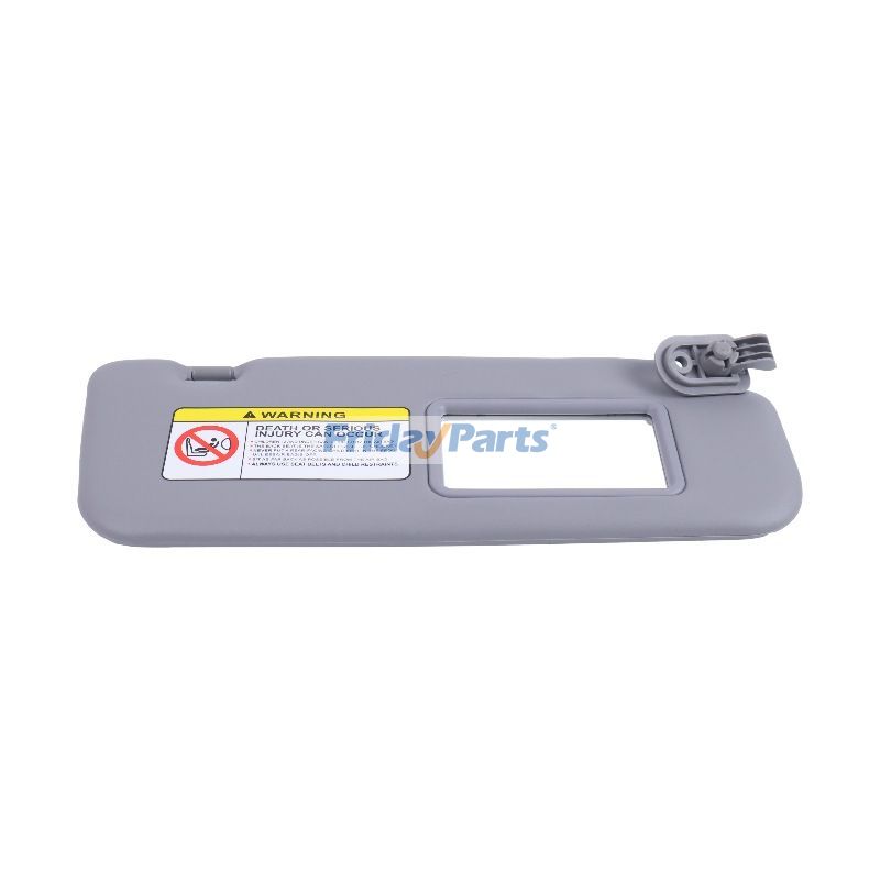 Graue Sonnenblende für die rechte Beifahrerseitefür Fahrzeug