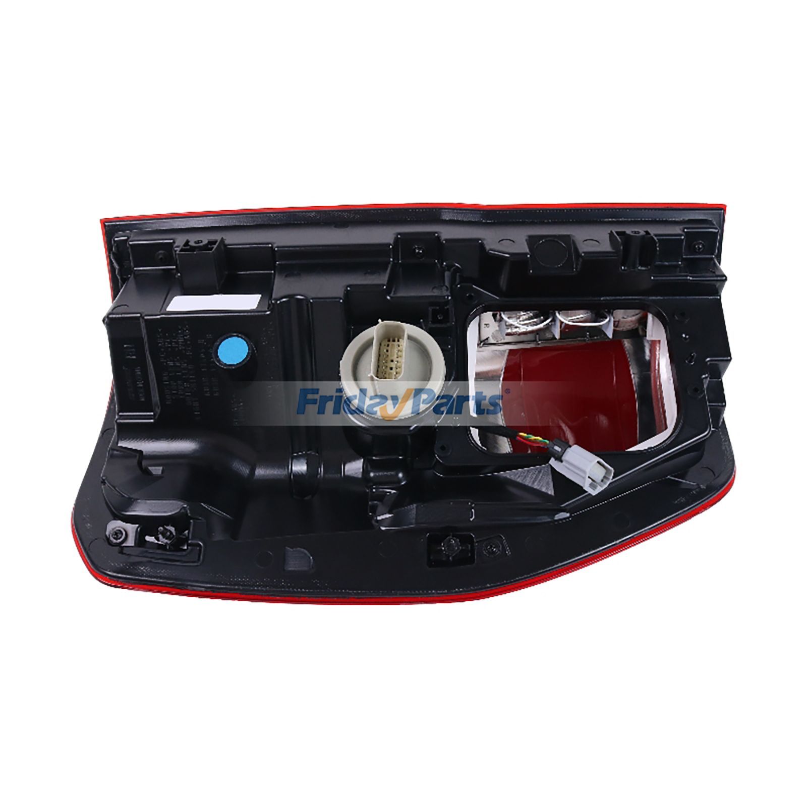 FridayParts Right Passenger Side LED Tail Light Brake Lamp With Blind Spot