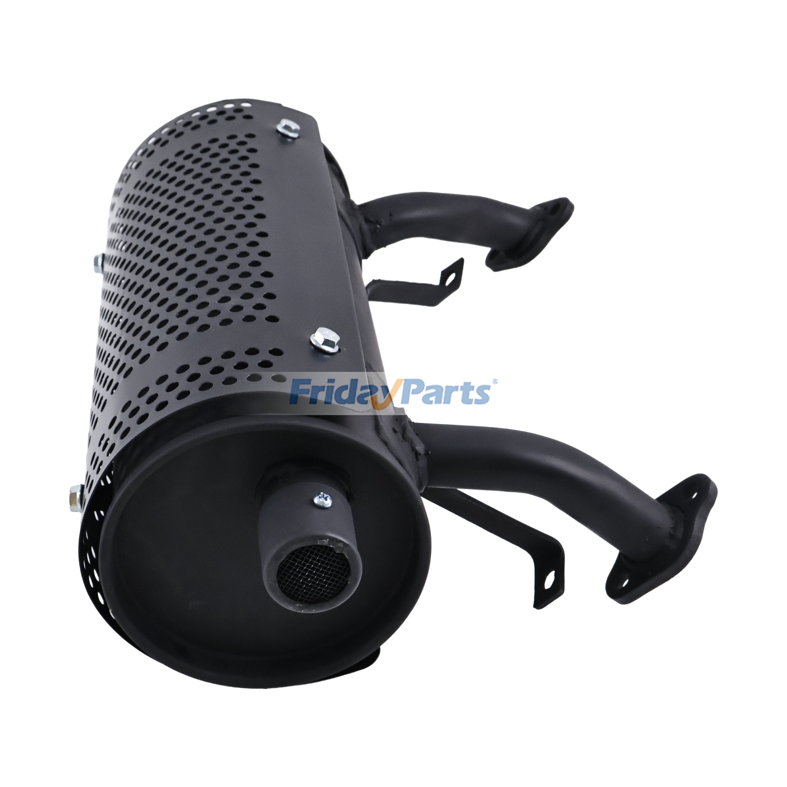 Silencieux d'échappement droit avec pare-étincelles pour moteur Honda GX630 GX660 GX670 GX690pour