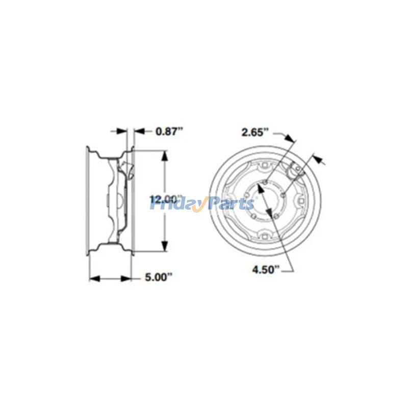 Loader Rim Wheel