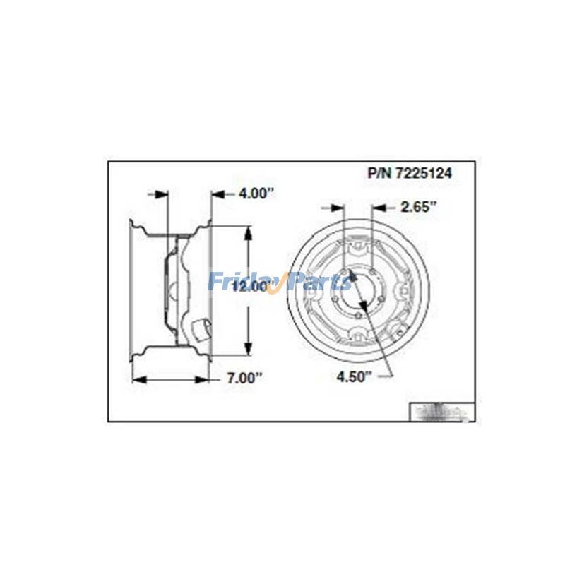 Loader Rim Wheel Skid Steer