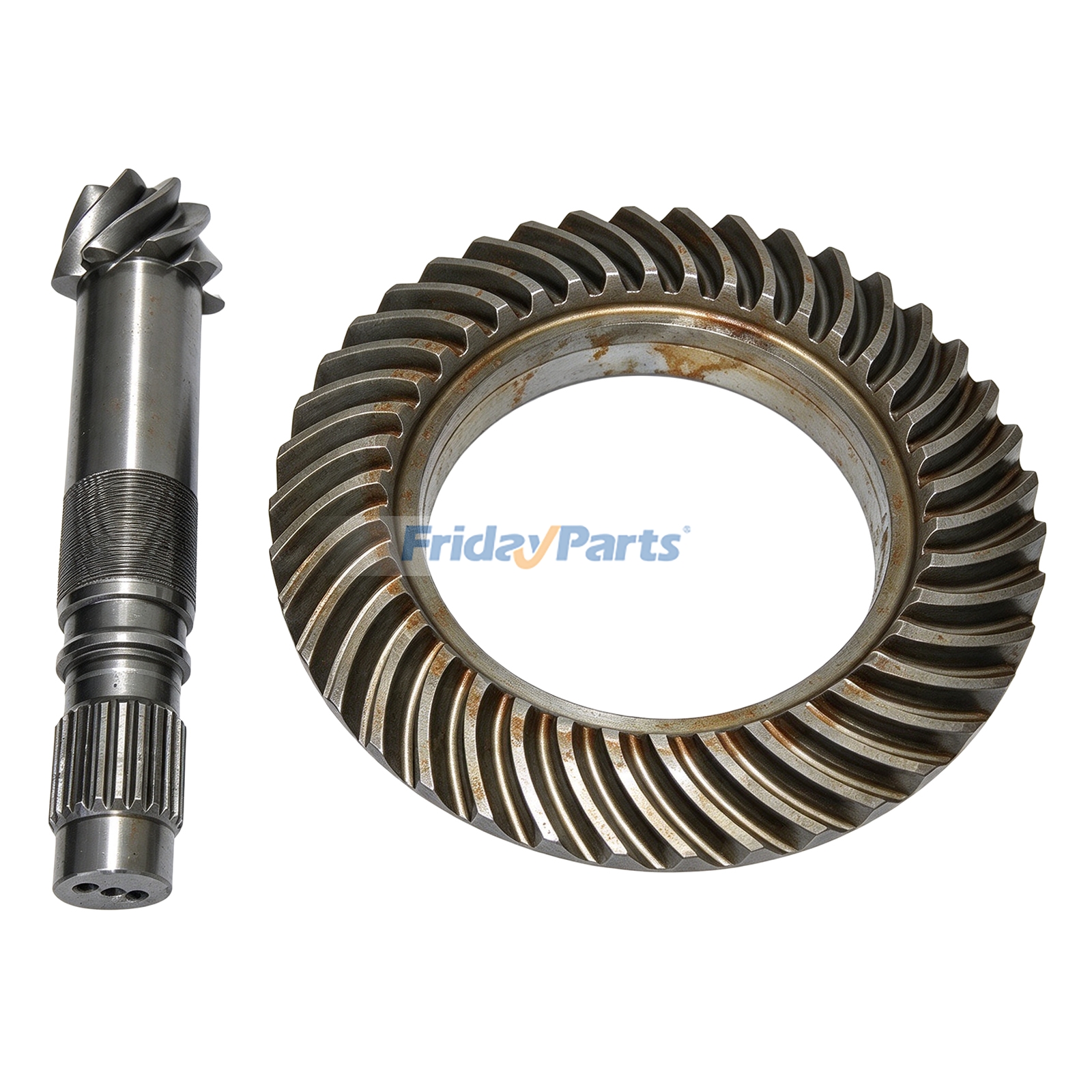 Ensemble pignon et couronne 181N3-52001 pour chariot élévateur TCM FB20-25-7, FB20-25-7W, FB20-25-7N et FB10-25-V