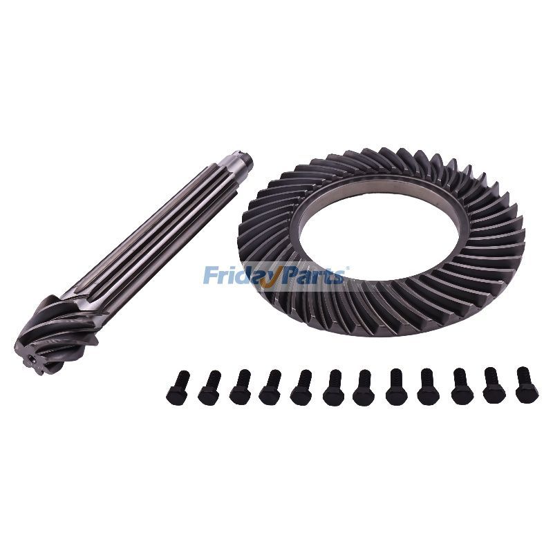 Juego de piñón y corona dentada A51990 A168547 para retroexcavadora CASE 480D 480LL 480C 580C 580D 580SD