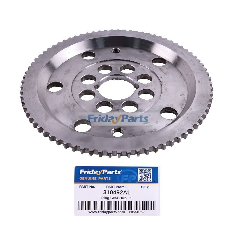 Ring Gear Hub 310492A1 295580A1 for CASE 580L 580SL 580M 580SM 585G 586G 588G MX170