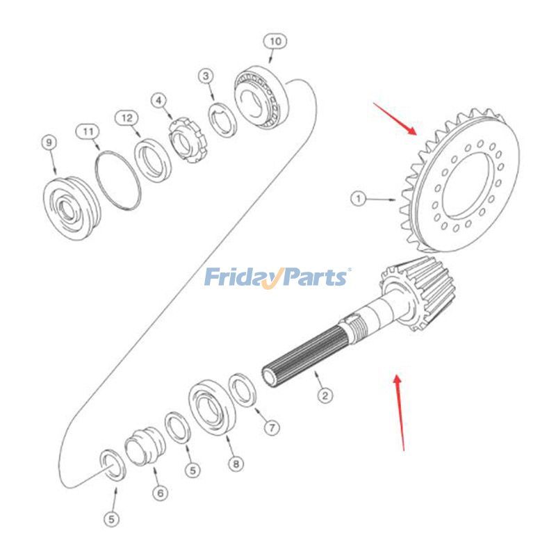 FridayPartsでリング＆ピニオンギアセットを購入