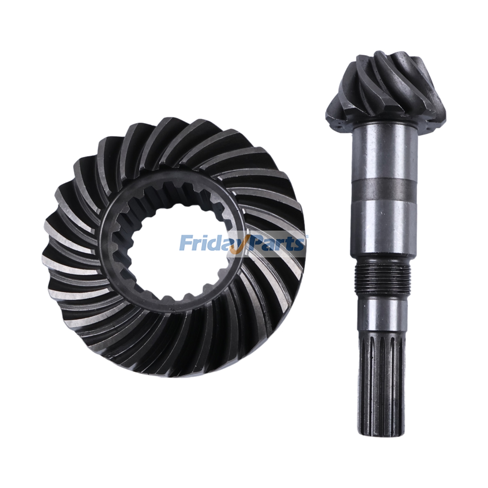 Juego de piñón y corona TD030-12010 para tractores utilitarios compactos Kubota L3130, L3240, L3430, L3540, L3830 y L4400 para Tractor Para KUBOTA FridayParts