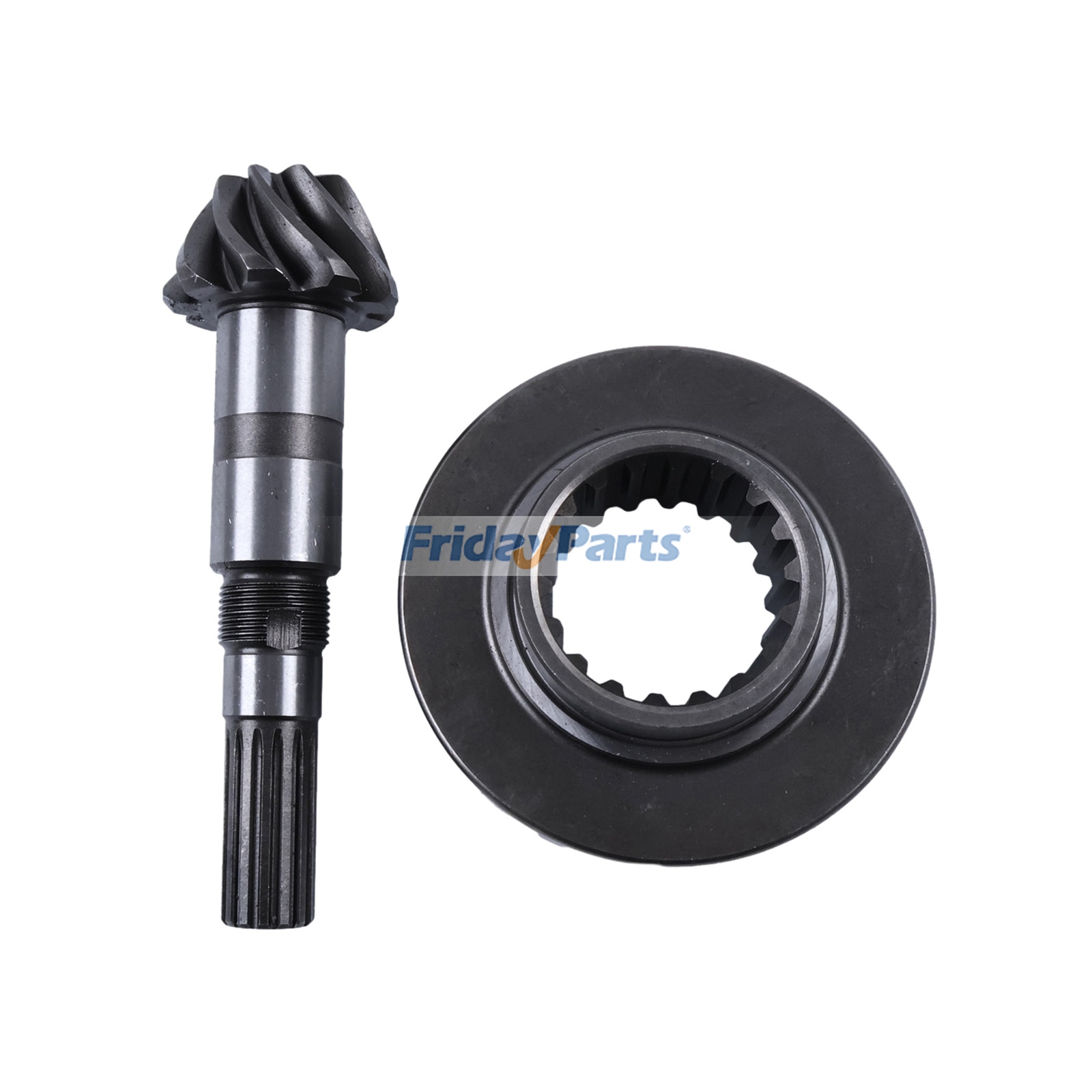 Repuesto Juego de piñón y corona TD030-12010 para tractores utilitarios compactos Kubota L3130, L3240, L3430, L3540, L3830 y L4400 compatible con Tractor Para KUBOTA FridayParts