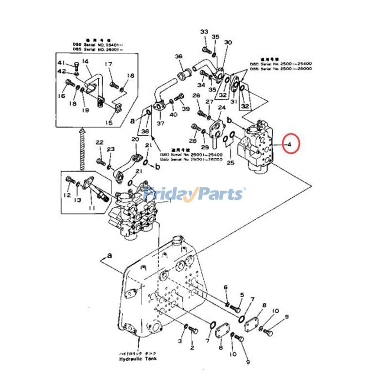 ブルドーザー リッパーバルブ