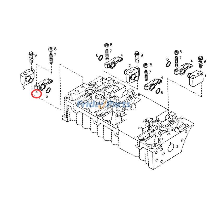 Rocker Arm Wheel for Loader