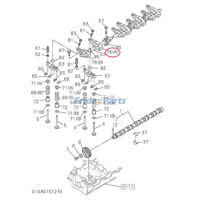 Rocker Arm Hitachi ZX240-3 ZX270-3 ZX330-3 ZX350H-3 for Excavator