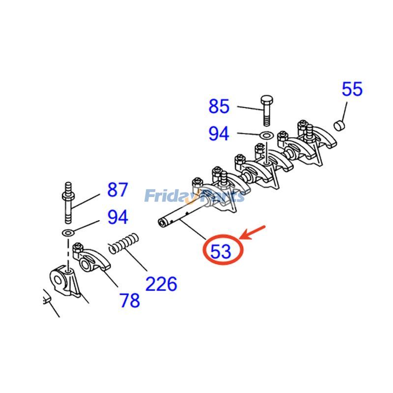 FridayParts Kipphebelbaugruppe