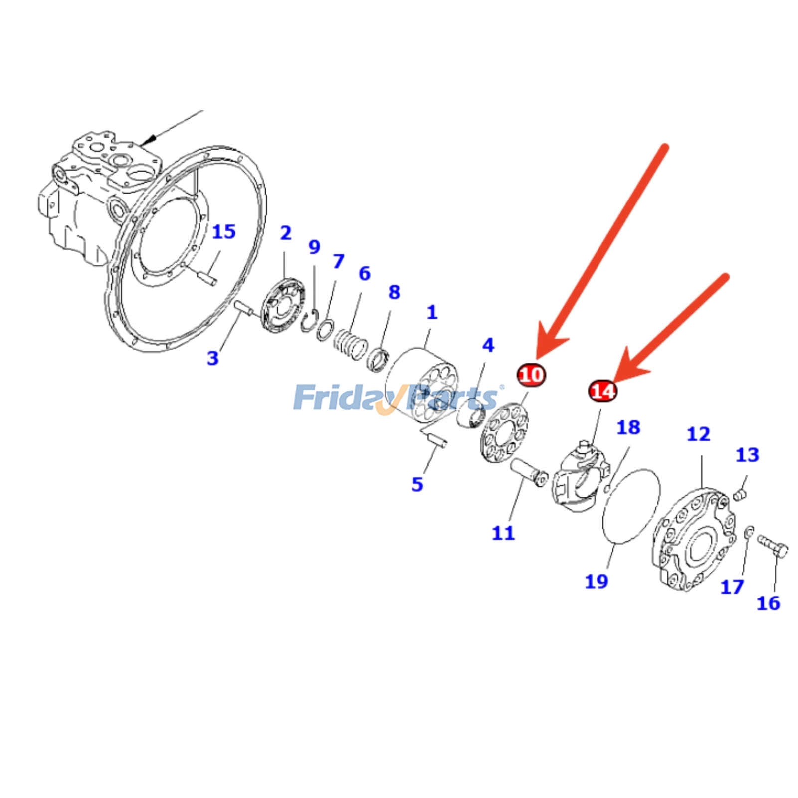 Kipphebel- und Kipphebelwellen-Halterungsbaugruppe 708-1W-33340 708-1W-23450 für Komatsu-Bagger PC75 PC75R PC75UD PC75US PC75UU PW75