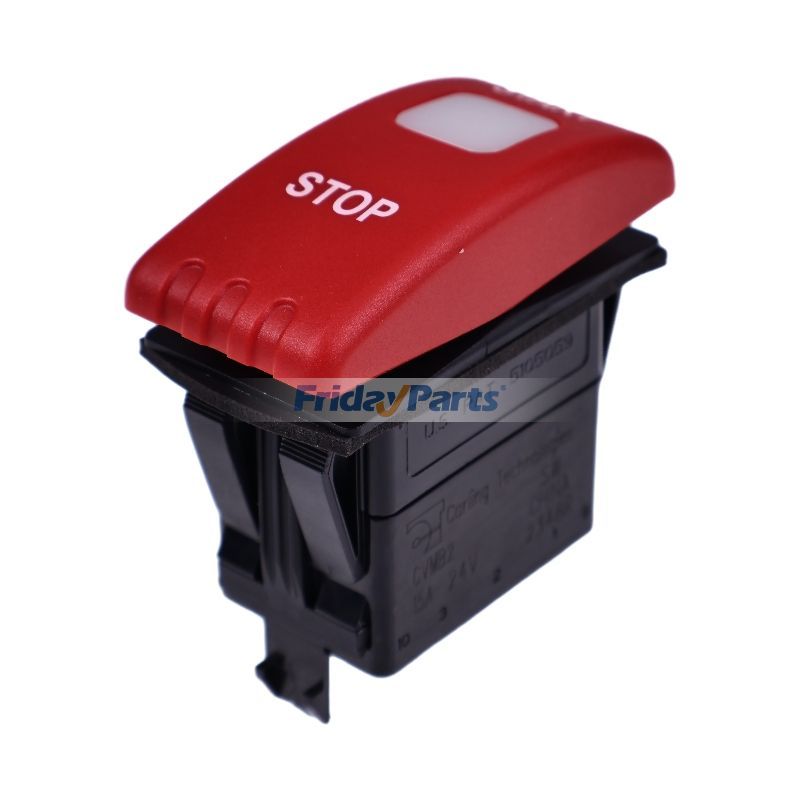 Repuesto Interruptor basculante 02250201-866 para compresor de aire Sullair compatible con Compresor de aire Para Sullair FridayParts