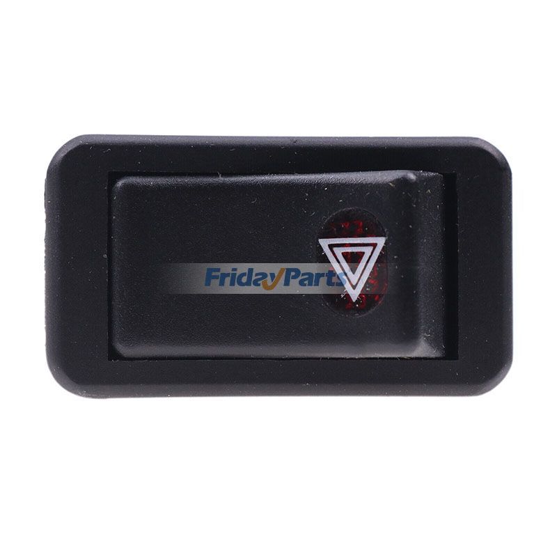 Interruptor basculante de luces intermitentes de emergencia 122736A1 para CASE 445CT 450CT 588H 580SL 586H 40XT 60XT 70XT 75XT 85XT 90XT 585G 586G 588G de FridayParts