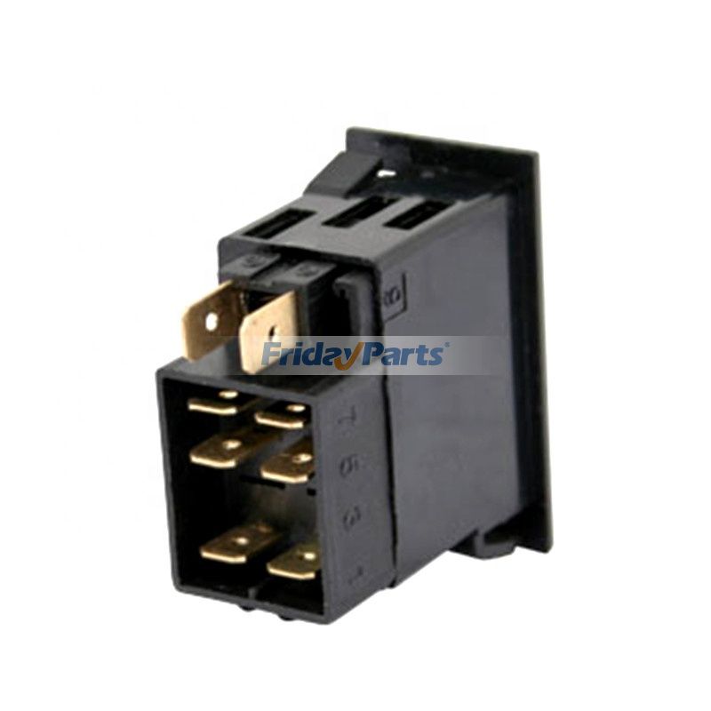 Interruptor basculante 124535A1 para tractor CASE IH 2144 2155 2166 2188 2344 2366 2388 Para CASE