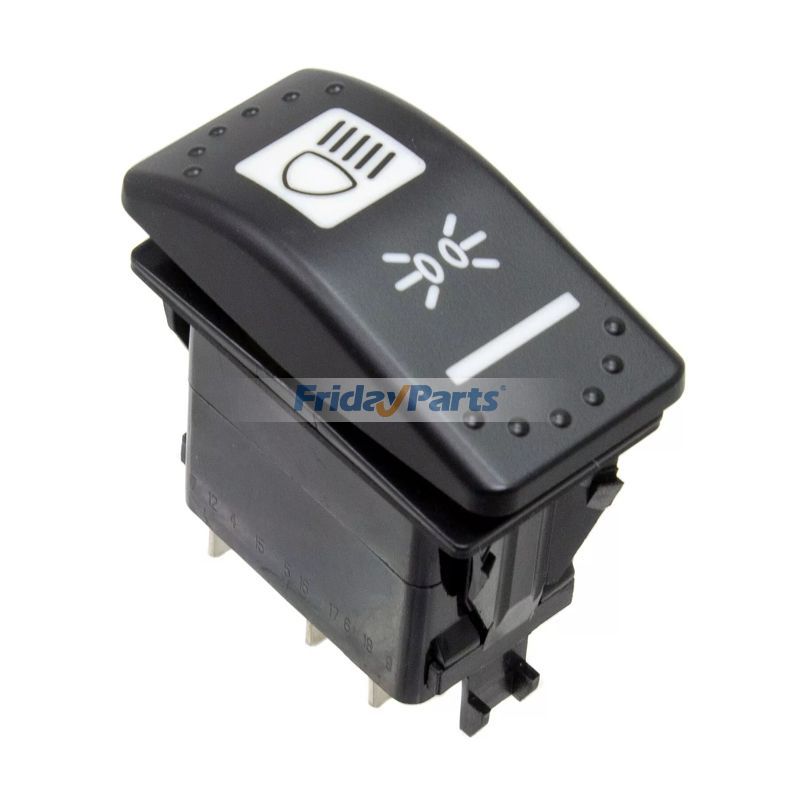 Interruptor basculante 142-9329 para cargadora Caterpillar CAT Engine 3024C 3034 3044C 216 226 232 242 248 262 277B