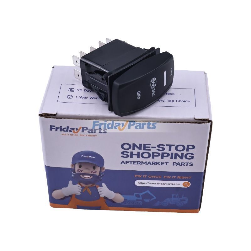 Interruptor basculante AWD 387-6579 para retroexcavadora Caterpillar CAT Engine C3.4 C4.4 3054C 440 450 415F2 416F2 420F2 428F2 430F2 444F2