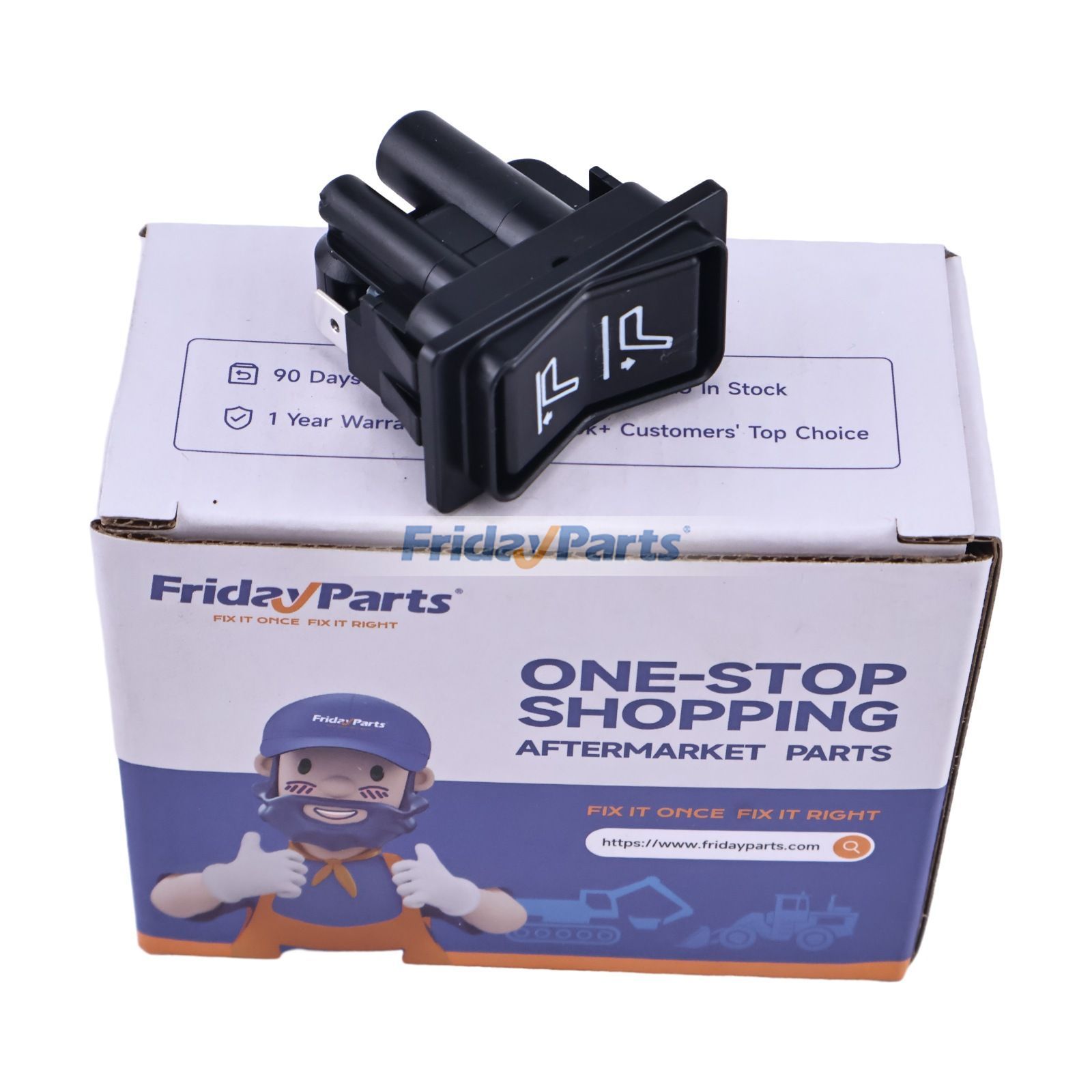 Interruptor basculante 508257D1 47598629 para tractor CASE MX120 MX135 MX150 MX180 MX200 MX210 MX220 MX230 MX270