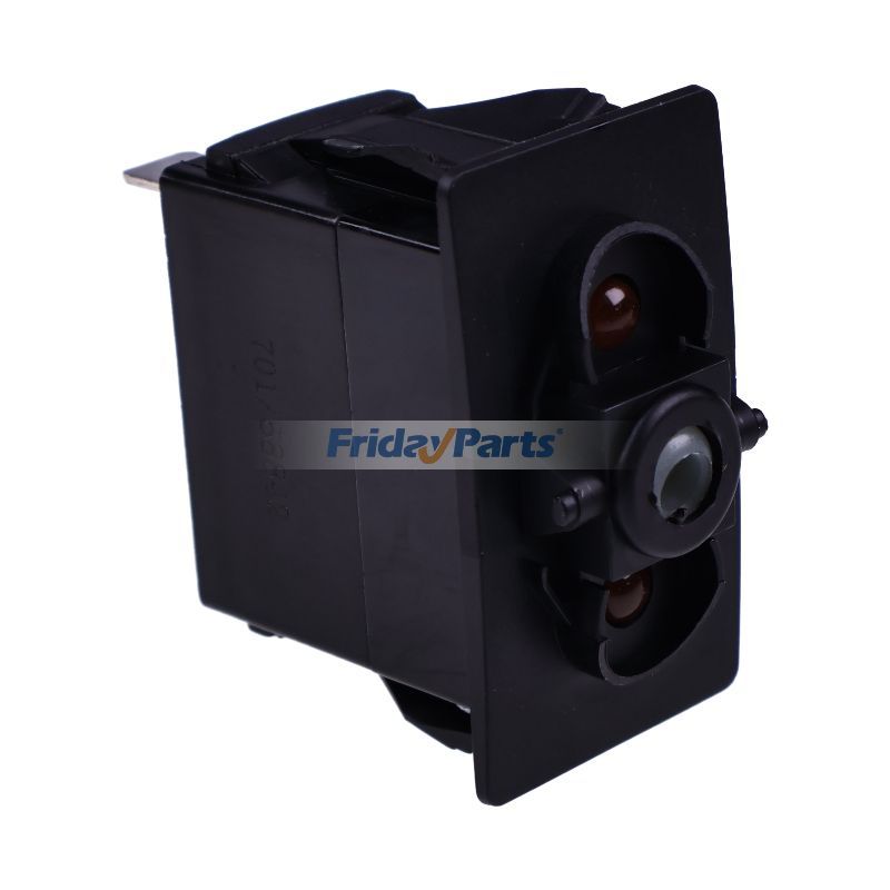 Interruptor basculante de 12 V y 4 pines 701/60000 para cargadoras JCB 2CX 2CXL 2CXS, excavadoras 8020 8014 8018 8055 8016 JS130 JS200 JS210 JS220 JS240 JS260 JS360 Para JCB
