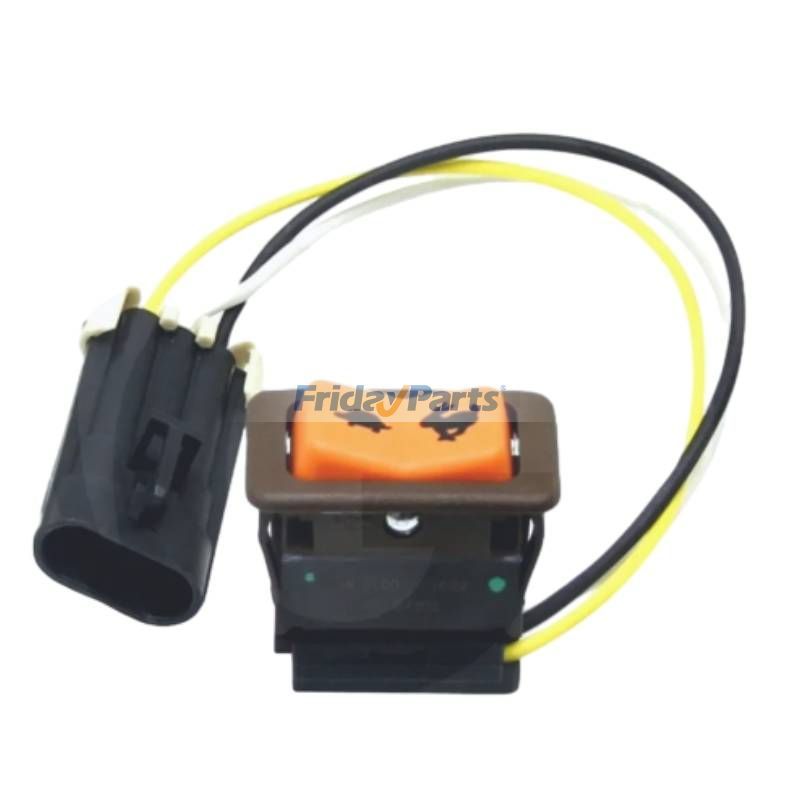 Interruptor basculante AL162303 para tractores John Deere 6110, 6010, 6210, 6220, 6310, 6320, 6410, 6420, 6510, 6620, 6810, 6910, 6920, 7195 y 7210