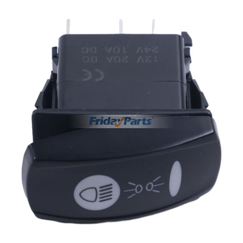 Conjunto de interruptor basculante 261-5042 para cargadora de ruedas Caterpillar CAT Engine 3044C C3.4 906H 907H 908H 910K 914K de FridayParts