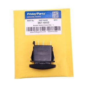 Rocker Switch Assembly 387-6553 for Caterpillar CAT Engine C4.4 Loader ...