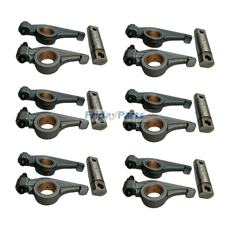 Rocker Arms & Shaft 6150-41-5400 for Komatsu Engine 6D125-1 6D125E-3 Excavator PC400-7 PC400LC-5 PC400LC-7 PC450LC-8
