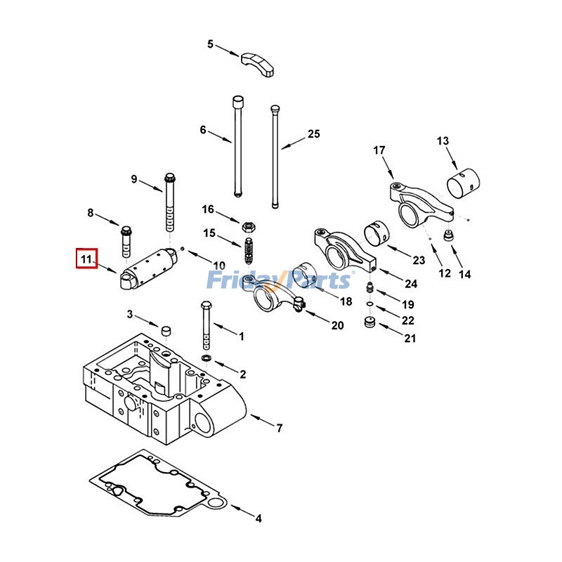 Rocker Lever Shaft for Engine