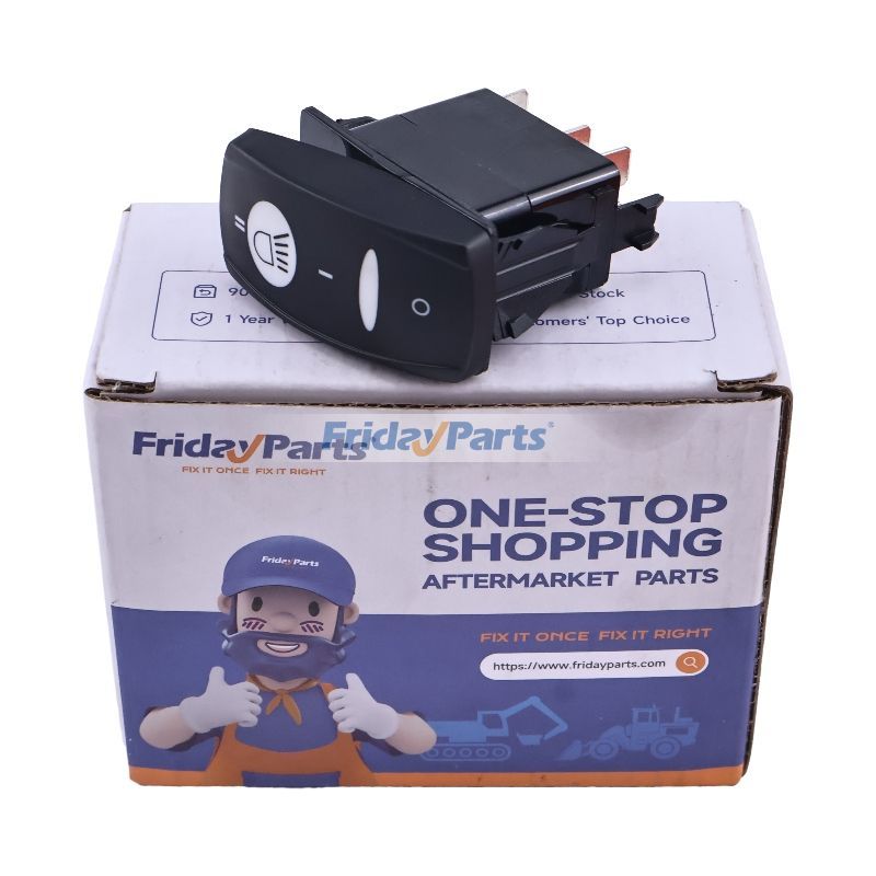 Rocker Switch 1690591 for Caterpillar CAT Loader 420D 430D 428D 432D 438D