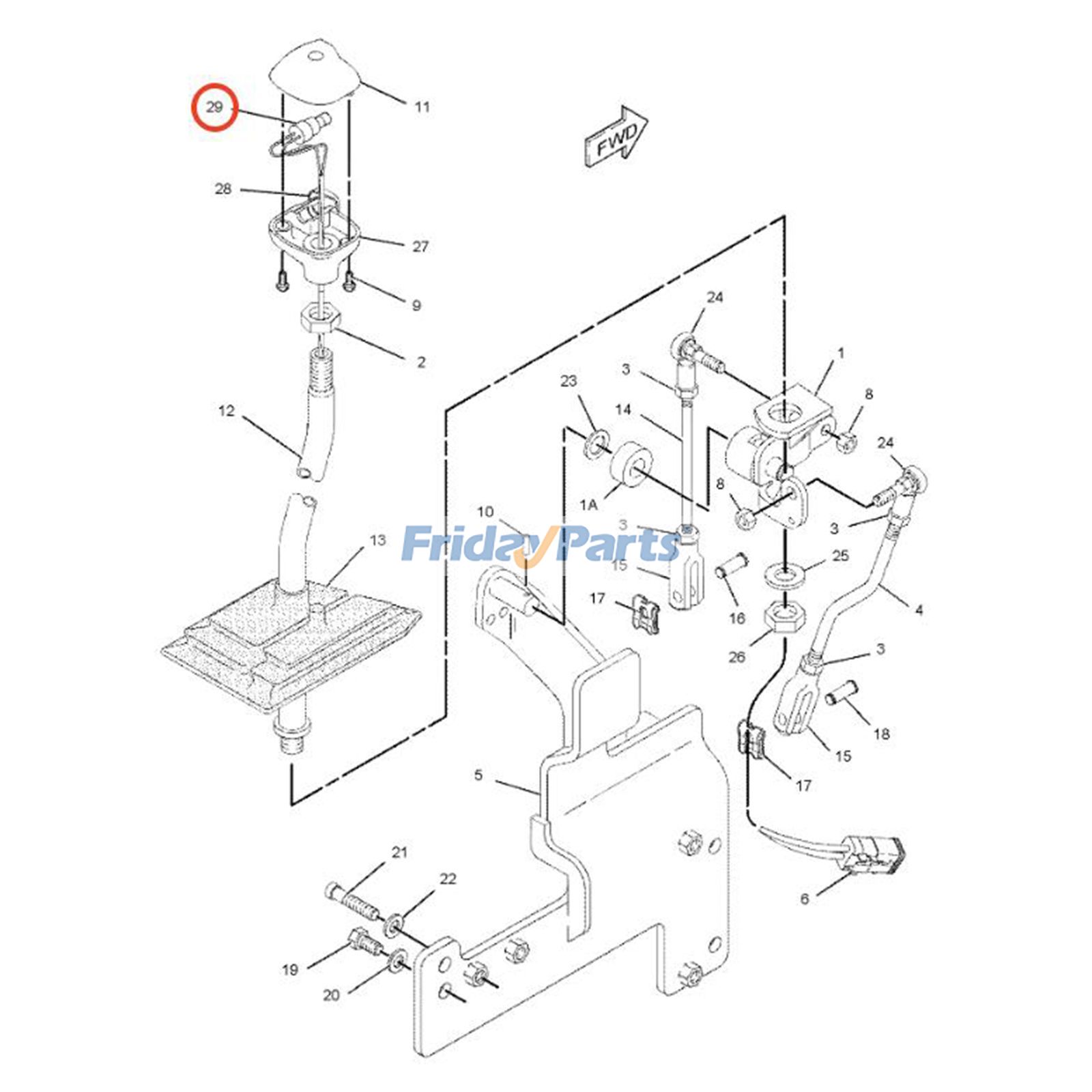 Interruptor basculante 8Y-7237 para cargadores Caterpillar CAT 3114, 3054, 416C, 426C, 428C, 436C, 438C y 446B Para CAT