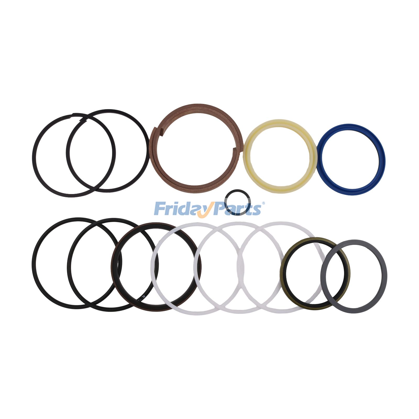 Kit de joints pour vérin de flèche, tige de 85 mm, alésage de 120 mmpour Pelle