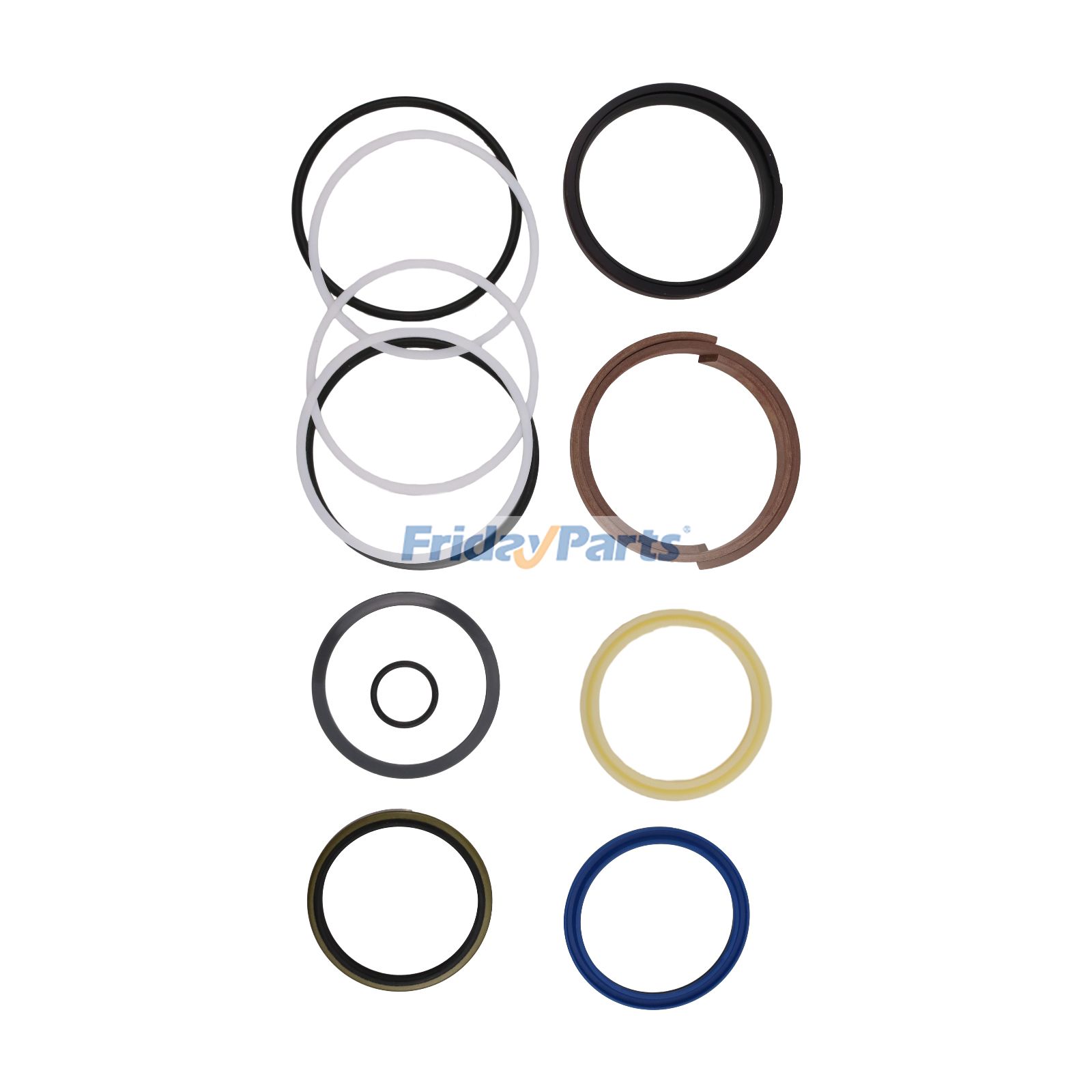 Kit de joints pour vérin de flèche, tige de 85 mm, alésage de 120 mm Pour KOMATSU