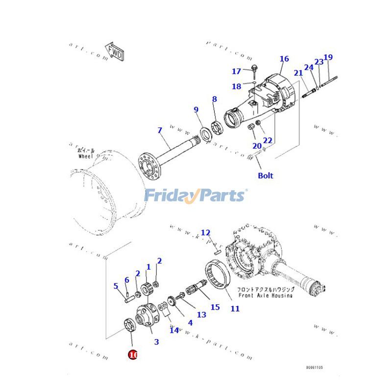 Roller Bearing WA320-6 WA270-8 WA200-8 for Loader
