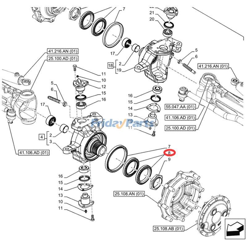 RollenlagerXLXLXL 65CXLXLfür Gabelstapler,Lader,TraktorFür CASE