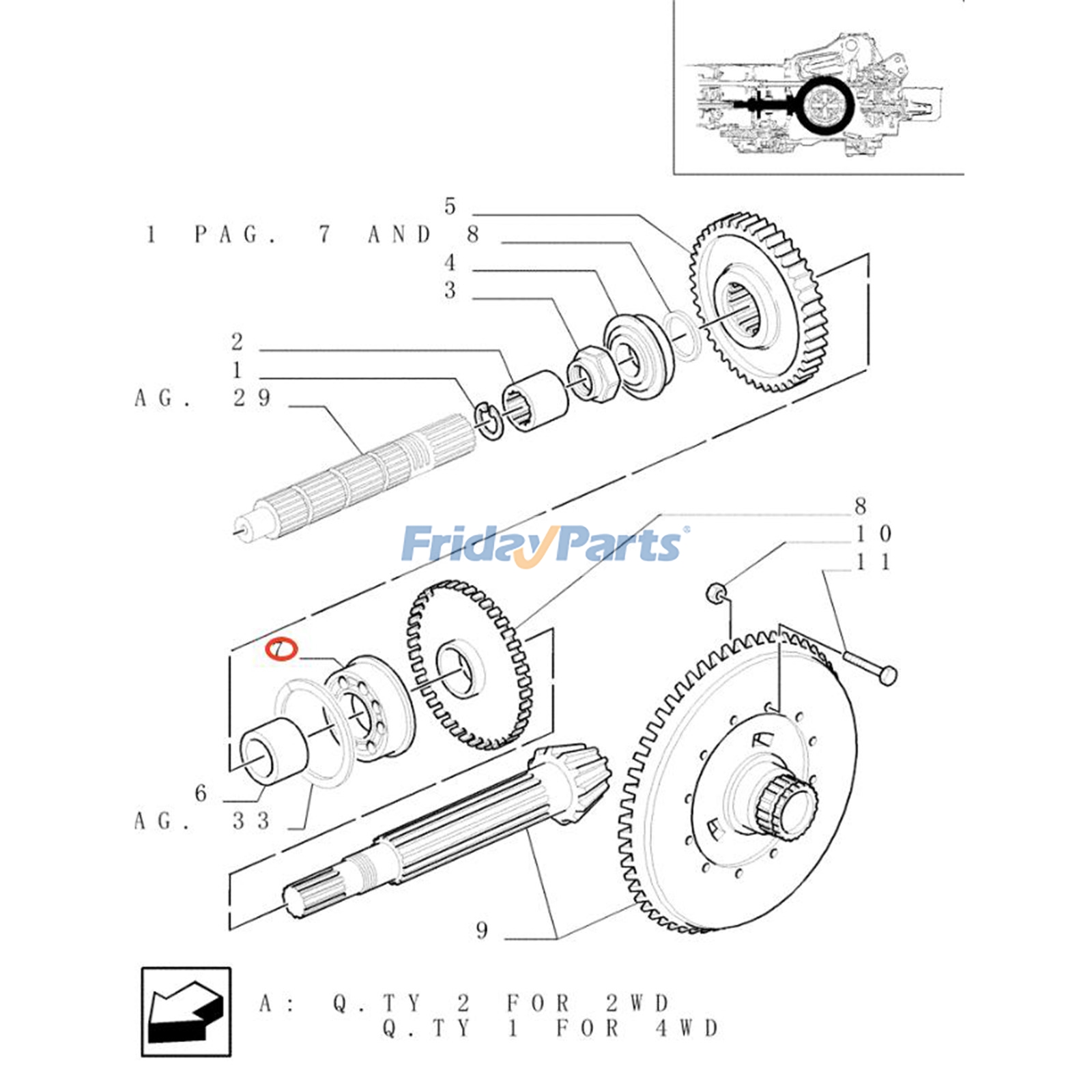 Roller Bearing for Tractor
