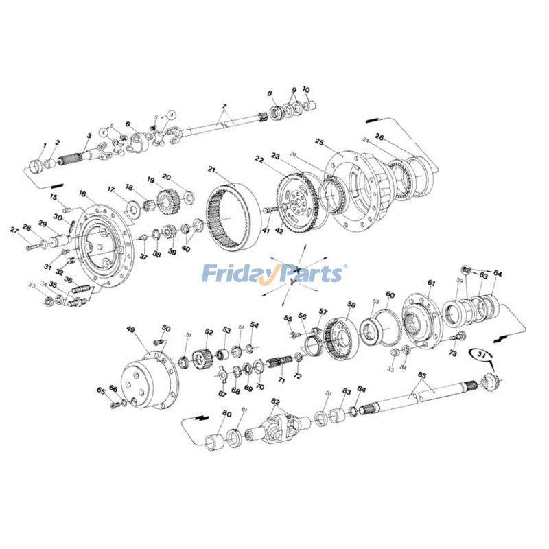 Roller Bearing for Tractor