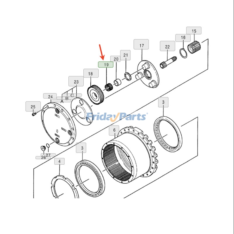 Roller Needle Bearing for Engine,Excavator