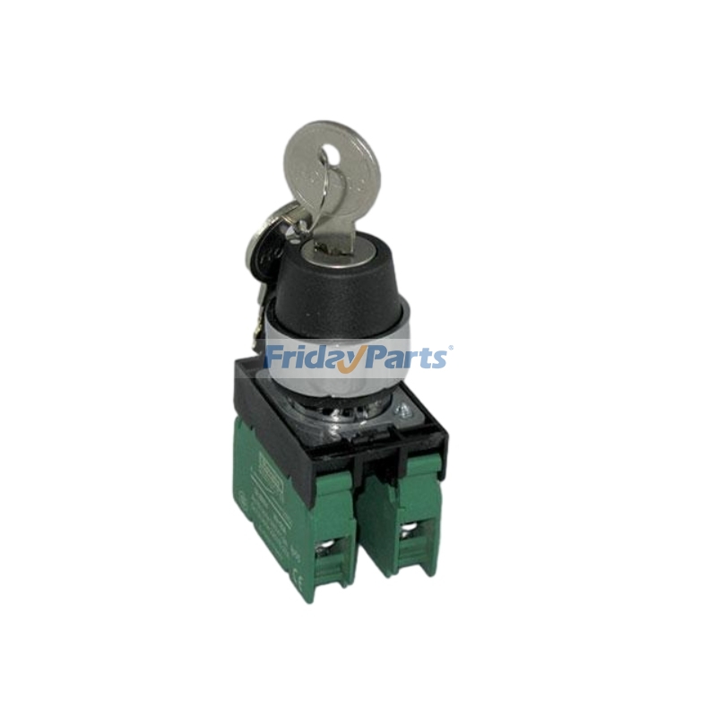 Bouton rotatif à 2 clés 2901015420 pour nacelle élévatrice Haulotte H28TJ+ H43TPX HA100JRT HA130JRT HA32PX HT21RT HT67RTJ HT23RTJ